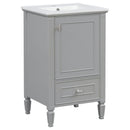 Retro Bathroom Vanity With Sink by HouseOfZazla