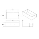Adelaide - Dresser With Sleek Finish And Drawer Pulls by HouseOfZazla