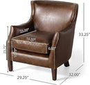 Genuine Leather Single Sofa by HouseOfZazla