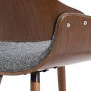 Malden - Bentwood Upholstered Dining Chair With Wood Back by Unique Piece Furniture