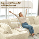 Modular U Shaped Sectional Sofa With Reversible Design by HouseOfZazla