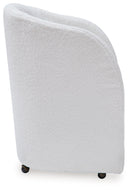 Rowanbeck - Dining Upholstered Arm Chair (Set of 2) - Ivory
