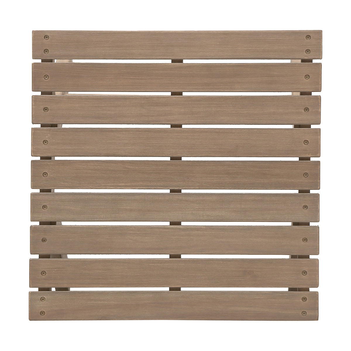 Sedona Outdoor Side Table With Open Slat Design, photo 9 of 10