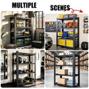60"H 4-Tier Adjustable Heavy Duty Shelving Metal Mesh Storage Rack