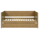 Stewart - Twin Daybed With Trundle - Natural by HouseOfZazla