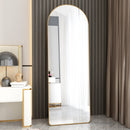 The 4th Generation Floor Mounted Full Length Mirror with Gold Frame