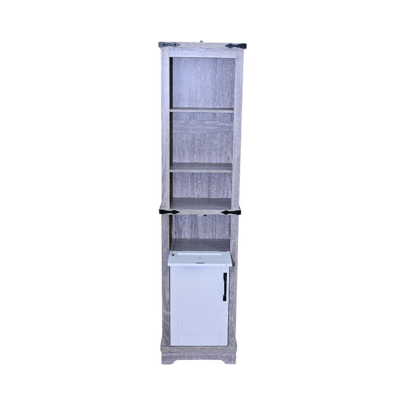 Narrow Bathroom Storage Cabinet with Adjustable Shelves, photo 6 of 10