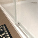 Frameless Single Sliding Shower Door With Handle