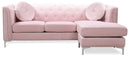 Pompano - Micro Suede Sofa Chaise
