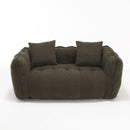 Cozy Beanbag Chair With High Resilience Foam Core For 2 by HouseOfZazla