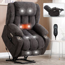 Chenille Power Lift Recliner Chair