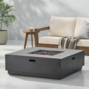 39'' Square Iron Fire Pit - 50,000 BTU