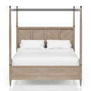 Transitional Styling Canopy Bed by Unique Piece Furniture