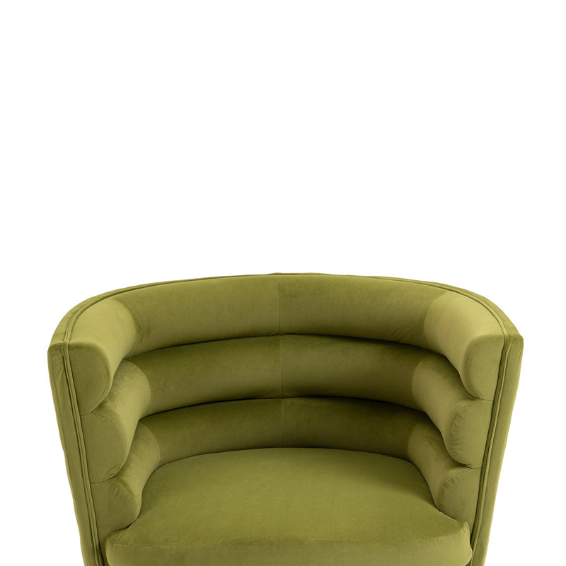 Swivel Barrel Chair, Comfy Round Accent Chair with storage for Living Room, 360 Degree Swivel Barrel Club Chair, Leisure Arm Chair for Nursery, Hotel, Bedroom, Office