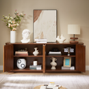 Sideboard Storage Cabinet TV Stand with Wave Pattern