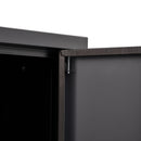 Metal Storage Cabinet With Locking Doors And Adjustable Shelf, Folding Filing Storage Cabinet, Folding Storage Locker Cabinet For Home Office, School, Garage by HouseOfZazla