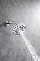 6 In. 6-Spray Balancing Shower Head Shower Faucet