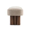Chic Indoor Upholstered Dining Bench by HouseOfZazla