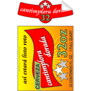 Cerveza Dorada 32 Ounce Bottle Single Self Adhesive Label - License and Royalty Free for Film Use