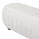 Upholstered Ottoman, Oval Shape by HouseOfZazla