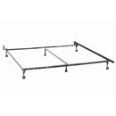 Deverton - Queen / Eastern King / California King Bed Frame With Center Support And Adjustable Design - Black by HouseOfZazla