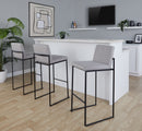 Fuji - Contemporary High Back Barstool Elegant Design by HouseOfZazla