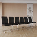 Modern Dining Chairs With Padded Seat, High Back by HouseOfZazla