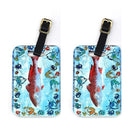 Red Fish Luggage Tag