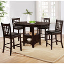 Hester - Extension Counter Dining Table - Espresso by HouseOfZazla