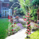 Metal Garden Arch Garden Arbor Trellis Climbing Plants Support Rose Arch Outdoor Arch by HouseOfZazla