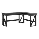 Crestwood - Lift Top L Desk - Black by HouseOfZazla