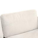 Sleeper Sofa Loveseat Sofa With Full Size Mattress, 2 USB Ports, 2 Cup Holders, 2 Side Pockets And Phone Holder by HouseOfZazla