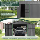 12x15FT Outdoor Metal Garage Shed