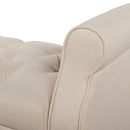 Jacqueline - Tufted Roll Arm Storage Bench by HouseOfZazla
