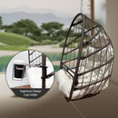 Khaki Hanging Swing Egg Chair