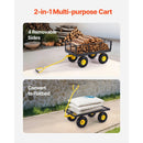 900 Lbs Heavy Duty Steel Garden Cart by HouseOfZazla