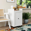 Organizer for Pantry - Sliding Snack Cabinet with Wheels by HouseOfZazla