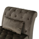 Ethereala - Upholstered Chaise Lounge With Button Tufted