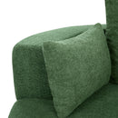 360° Swivel Accent Barrel Chair With 3 Removable Pillows For Living Room by HouseOfZazla