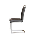 Modern Dining Chairs With Padded Seat, High Back by HouseOfZazla