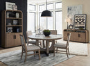 Tristan - 60" Round Dining Table - Swiss Coffee