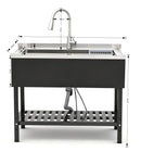 Stainless Steel Utility Sink, Freestanding Sink by HouseOfZazla