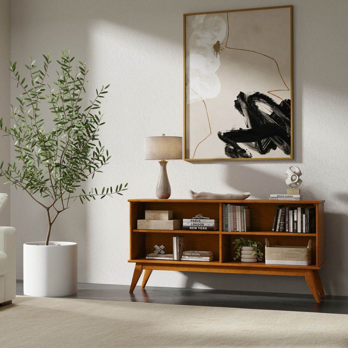 Draper - Handcrafted Low Bookcase, photo 37 of 40