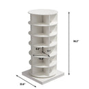 360 Rotating Shoe Cabinet 6 Layers by Unique Piece Furniture