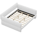 Upholstered Platform Bed With USB Charging by HouseOfZazla
