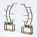 9 Tiered Indoor Plant Stand With 5 Adjustable Grow Lights by HouseOfZazla
