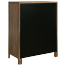 Verona - 5 Drawer Chest With - Walnut by HouseOfZazla