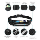 Sports Waist Bag Running Belt Pack Waterproof Adjustable Waist Pouch