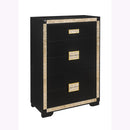 Lively - Bedroom Set With Glitter Detail And Padded Headboard by Unique Piece Furniture