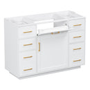 48" Bathroom Vanity without Sink, Cabinet Base Only